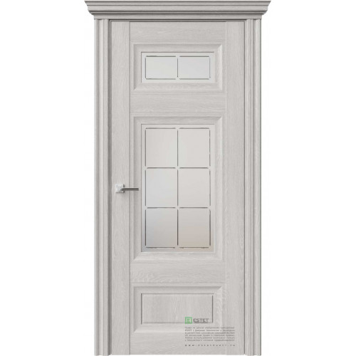 Brussel BR8X Дуб серый стекло 1