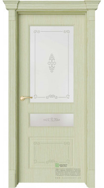 Provence Мирбо 4 Деко Вензель Олива золотая стекло