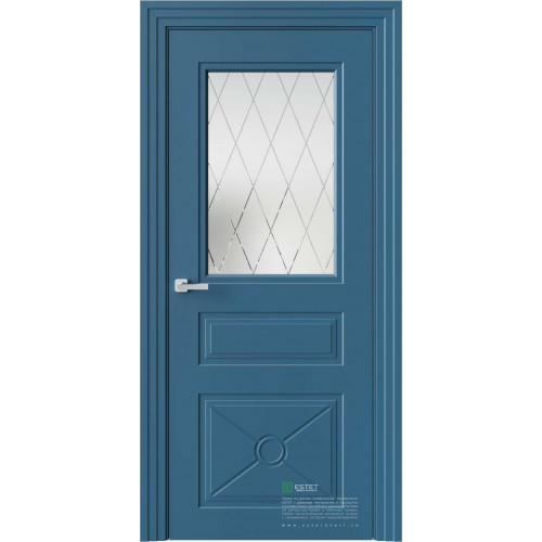 Novella N12 Висконт RAL5009 стекло