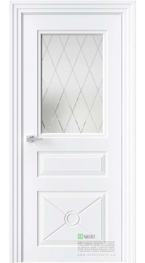Novella N12 Висконт RAL9003 стекло
