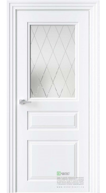 Novella N12 RAL9003 стекло