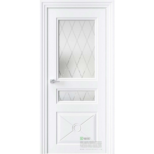 Novella N13 Висконт RAL9003 стекло