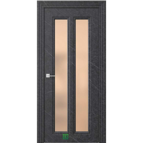 NOVELLA N21 НЛ мрамор сумеречный Стекло 0 сатинат бронза