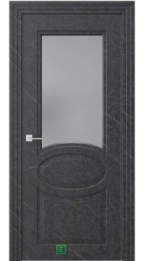 NOVELLA N39 НЛ мрамор сумеречный Стекло 0 сатинат графит