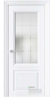 Novella N4 Деко RAL9003 стекло