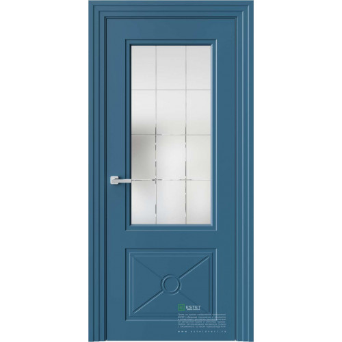 Novella N4 Висконт RAL5009 стекло