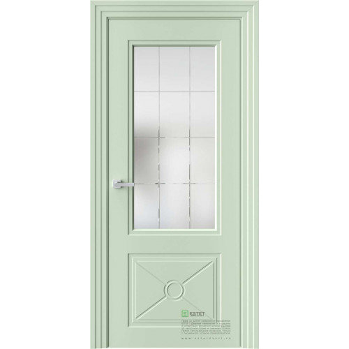 Novella N4 Висконт RAL6019 стекло
