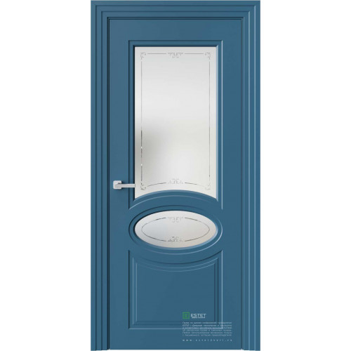 Novella N40 RAL5009 стекло