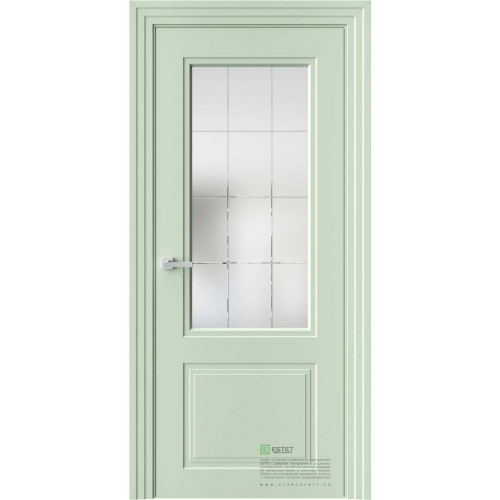 Novella N4 RAL6019 стекло