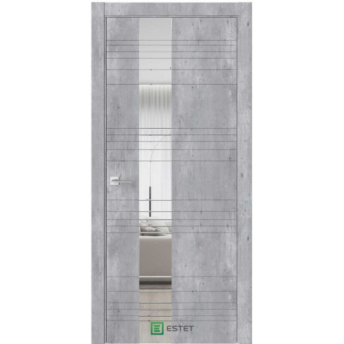 WAYS W1 H Бетон индастриал муссон Стекло зеркало