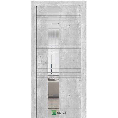 WAYS W1 H Бетон индастриал циркон Стекло зеркало